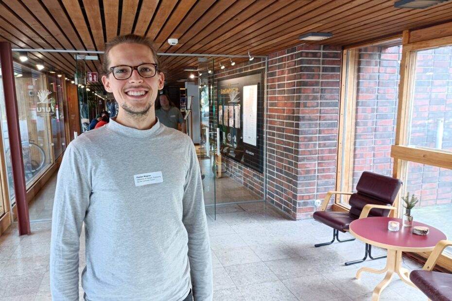 Florian Wagner valmistuu taloustieteistä Kasselin yliopistosta.